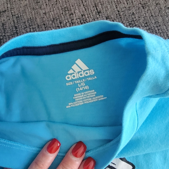Adidas, L/G, Blue - Picture 4 of 4